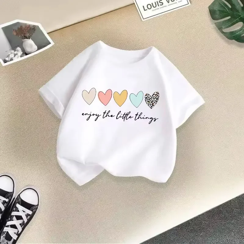 2026 Summer Children's Clothing Children's T-shirt Boys Girls toddle Casual Short-sleeved Baby Half-sleeved Top Base Shirt