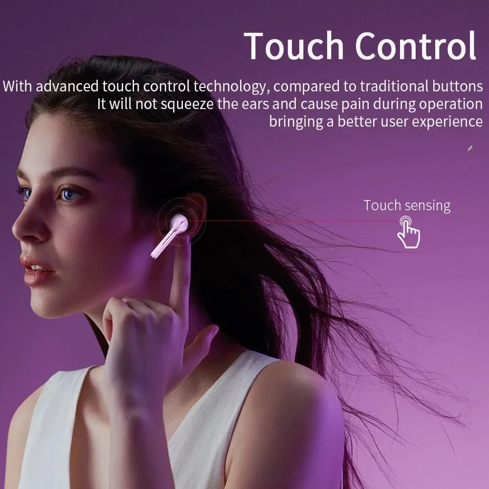 Original BOSECXTING New J18 TWS Wireless Earphones Bluetooth Ture Sport Headphones HiFI Stereo Game Waterproof Headset With Mic