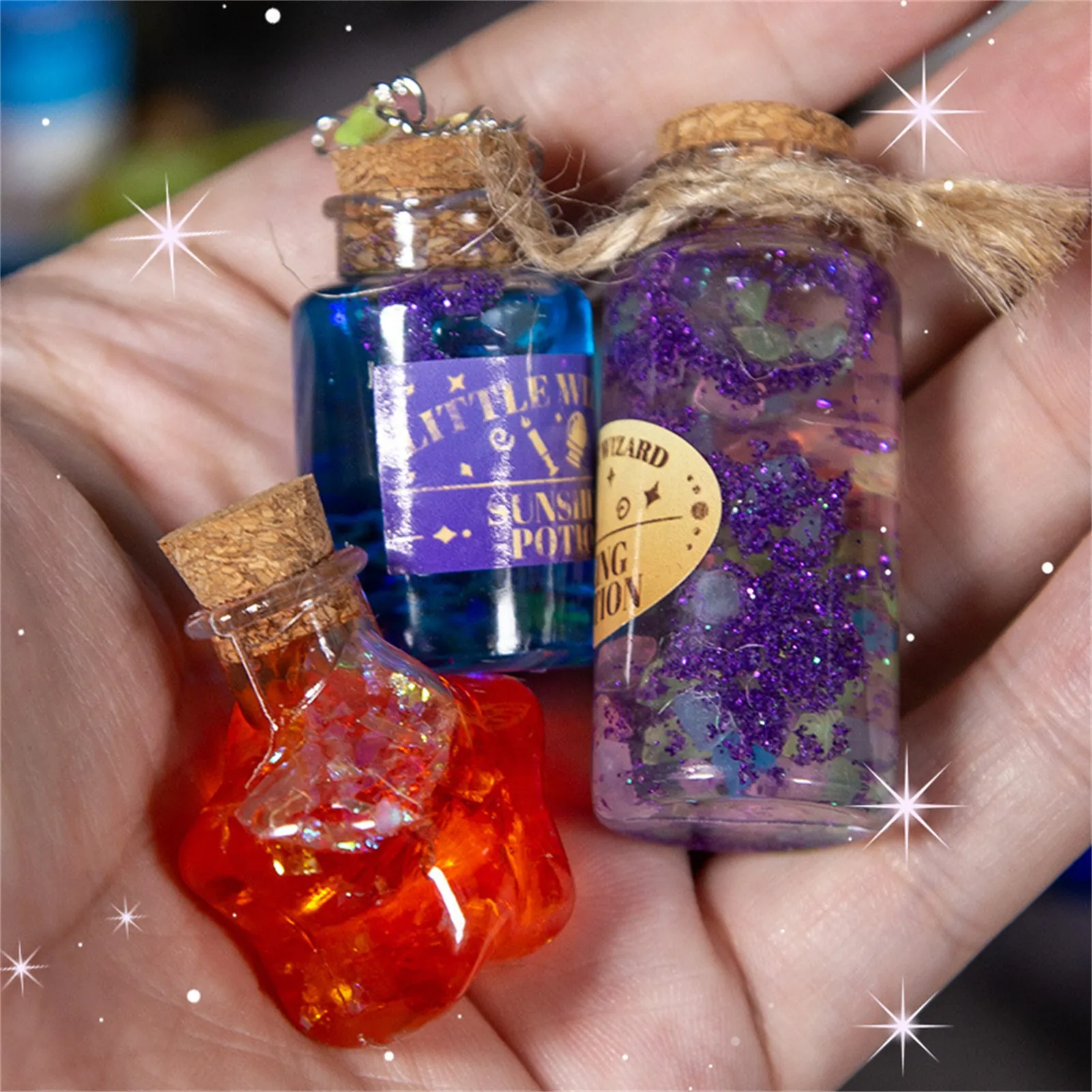 Magic Science Experiment Kit for Kids DIY Potion Bottles Safe Chemical Reaction Set Educational Stem Activity Gift