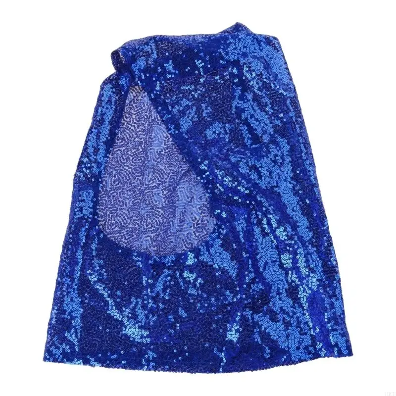 

Washable Sequined Neck Scarf for Women Polyester Fiber Headwrap Neckerchief Ensures Comfortable Wear Daily
