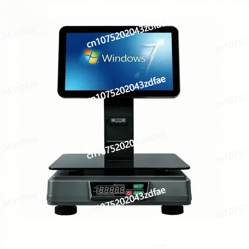 PCC02 All in One POS Tablet System Stand with Printer for iPad Android W7 Tablet POS