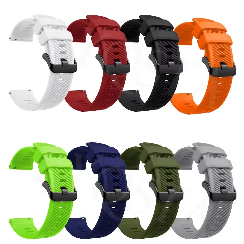 Replacement 22mm Silicone Watch Strap Compatible With Suunto 5 Peak Breathable Watchband For Suunto 9 Peak Wristband Bracelet