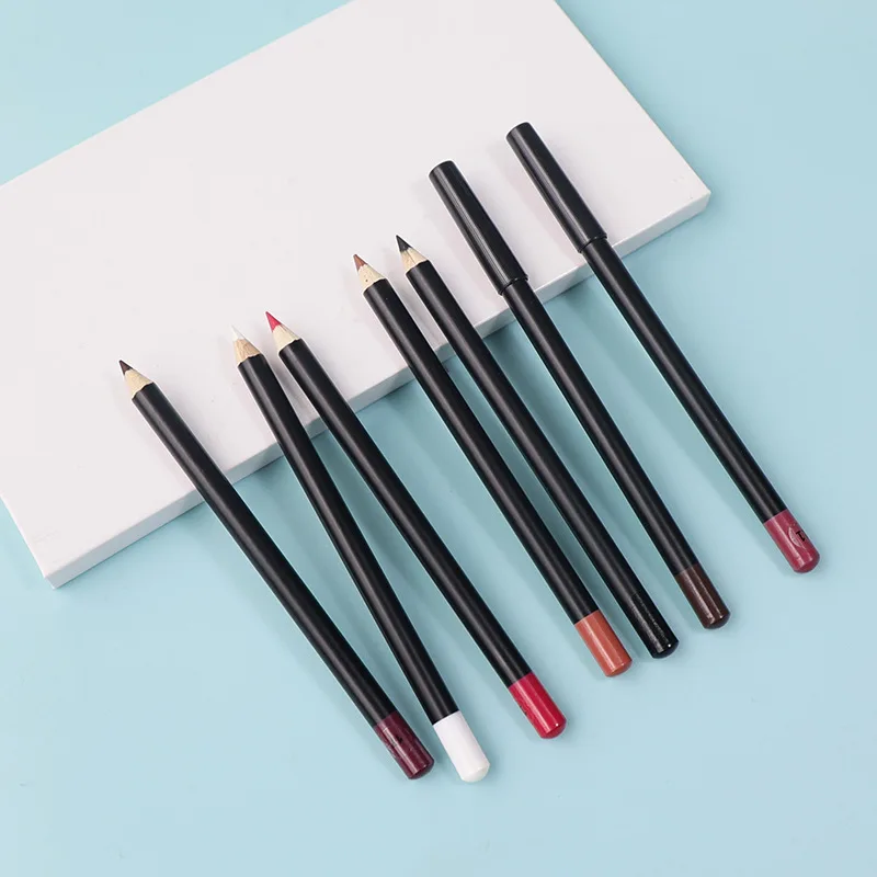 Private Label20-kleuren lipliner multifunctionele waterdichte lippenstift Lip Liner potlood