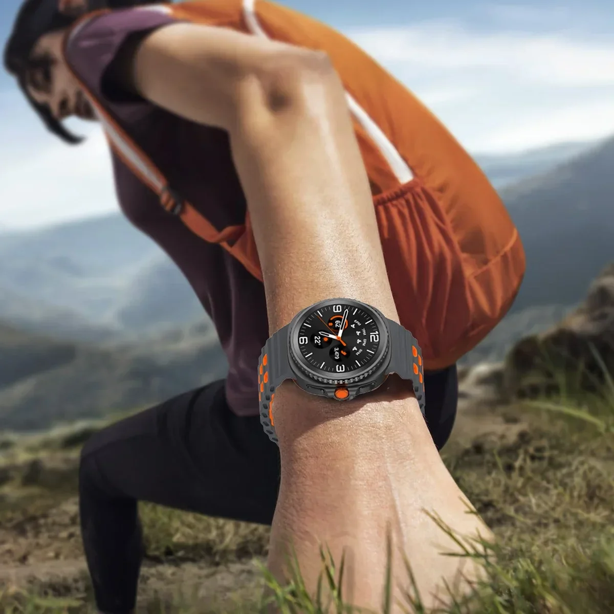 Cinturino in silicone Ocean per Samsung Galaxy Watch 8 40mm 44mm Cinturino traspirante per Galaxy Watch 8 Classic 46mm Accessorio