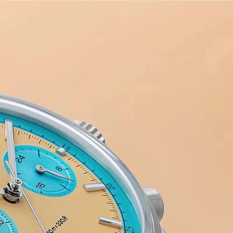 ADDIESDIVE 2026 NEW Quartz Watches For Men 38mm VK64 Bubble Mirror Glass AD2095 Reloj Hombre 100M Waterproof Watches Men's Clock