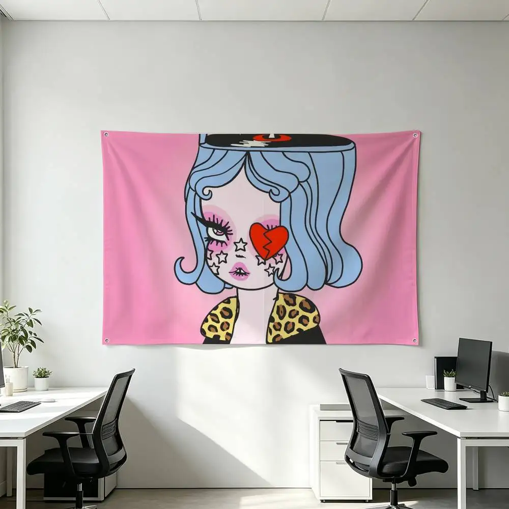 Art Valfre P-Prints-S Flag Suitable For Party Club Outdoor Interior Wall Decoration Banner Fans