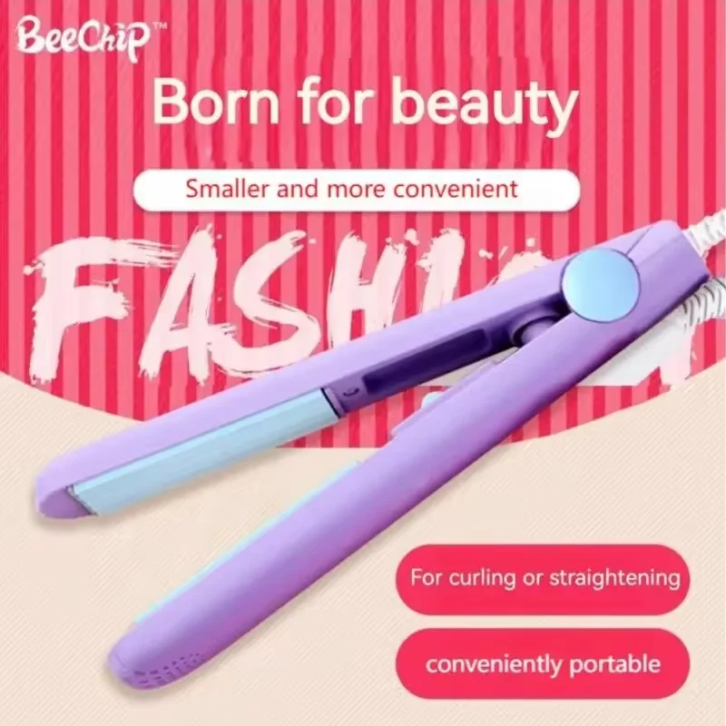 Curly Hair Styling Hair Straightening Comb Even Heat Distribution No Damage To Hair Styling Clips Mini Hair Straightening Irons