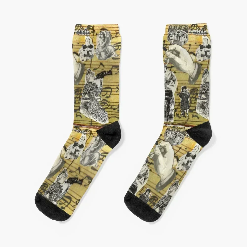 

Conductor Of Music Socks Rugby Toe sports christmas gifts loose Socks Woman Men's