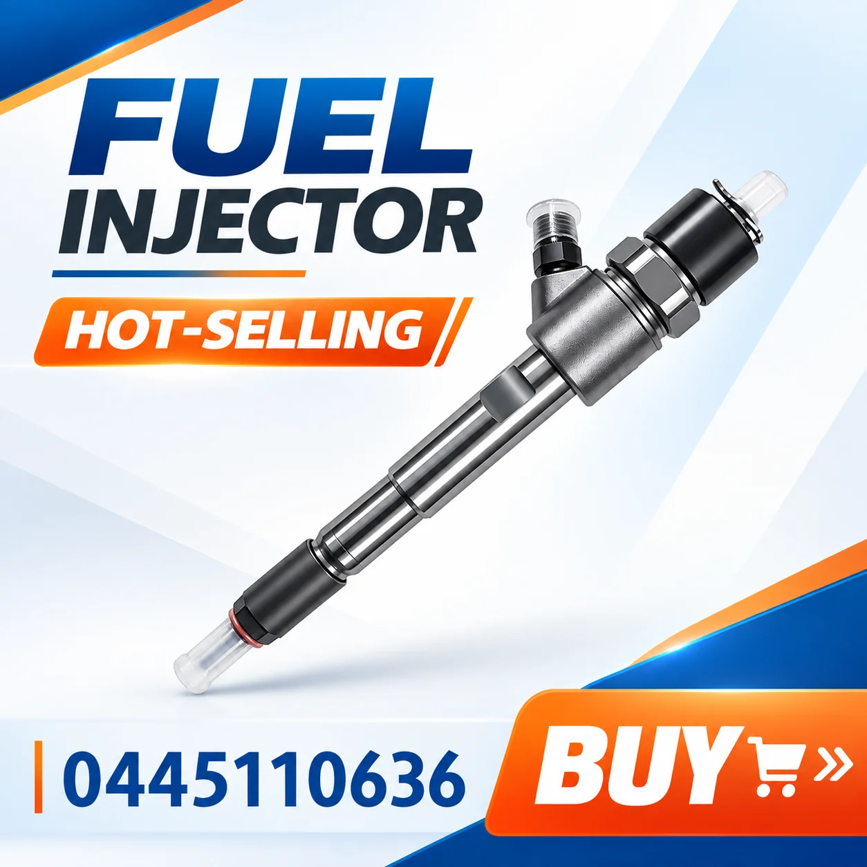 Common Rail Fuel Injector For Passenger Cars, Replacement Part OE 0445110636 0445110635,Auto Engine Repair Accessory.LJ0830