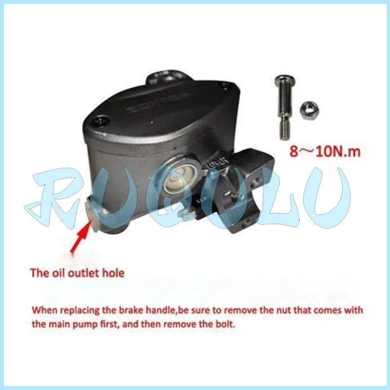 

Zt350-gk Front Disc Brake Main Pump Assembly（φ14) 1100100-831000 For Zontes