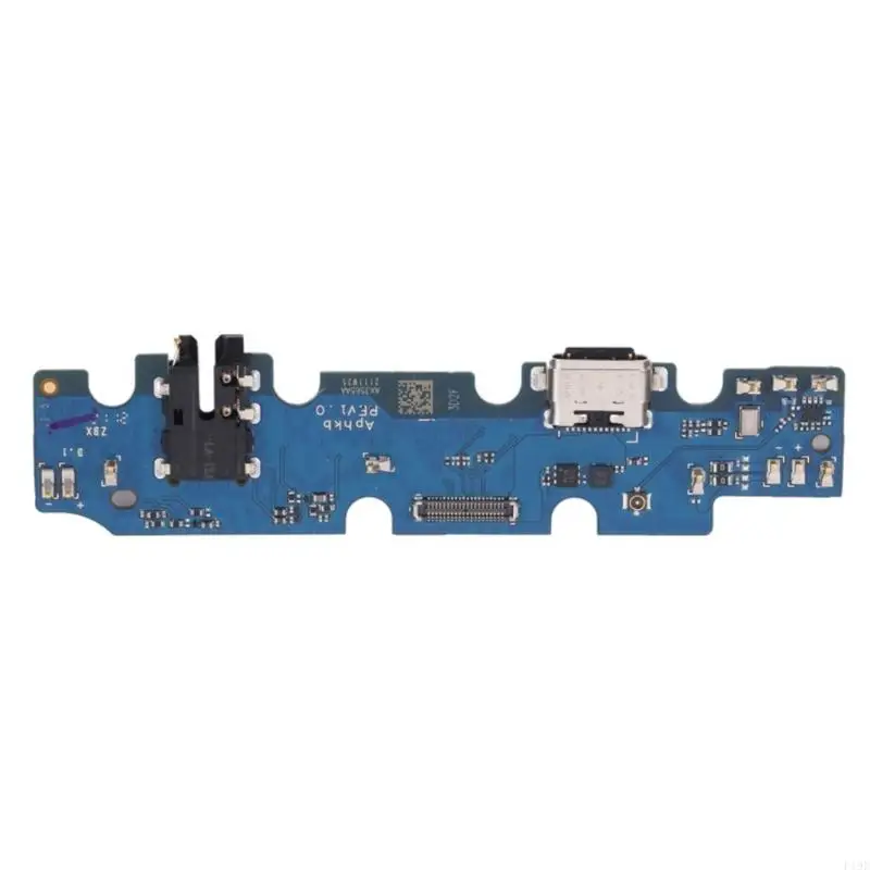 Tablet Port Board Replacement for T220, Charging Inlet Section with Headset Opening Area, Blue Circuit Piece for F19E