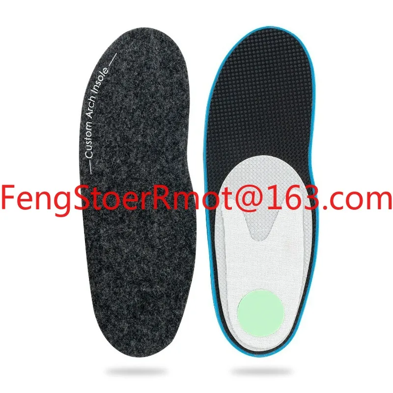 Plastic arch support foot valgus varus orthopedic insole sports shock absorption insole flat foot correction insole