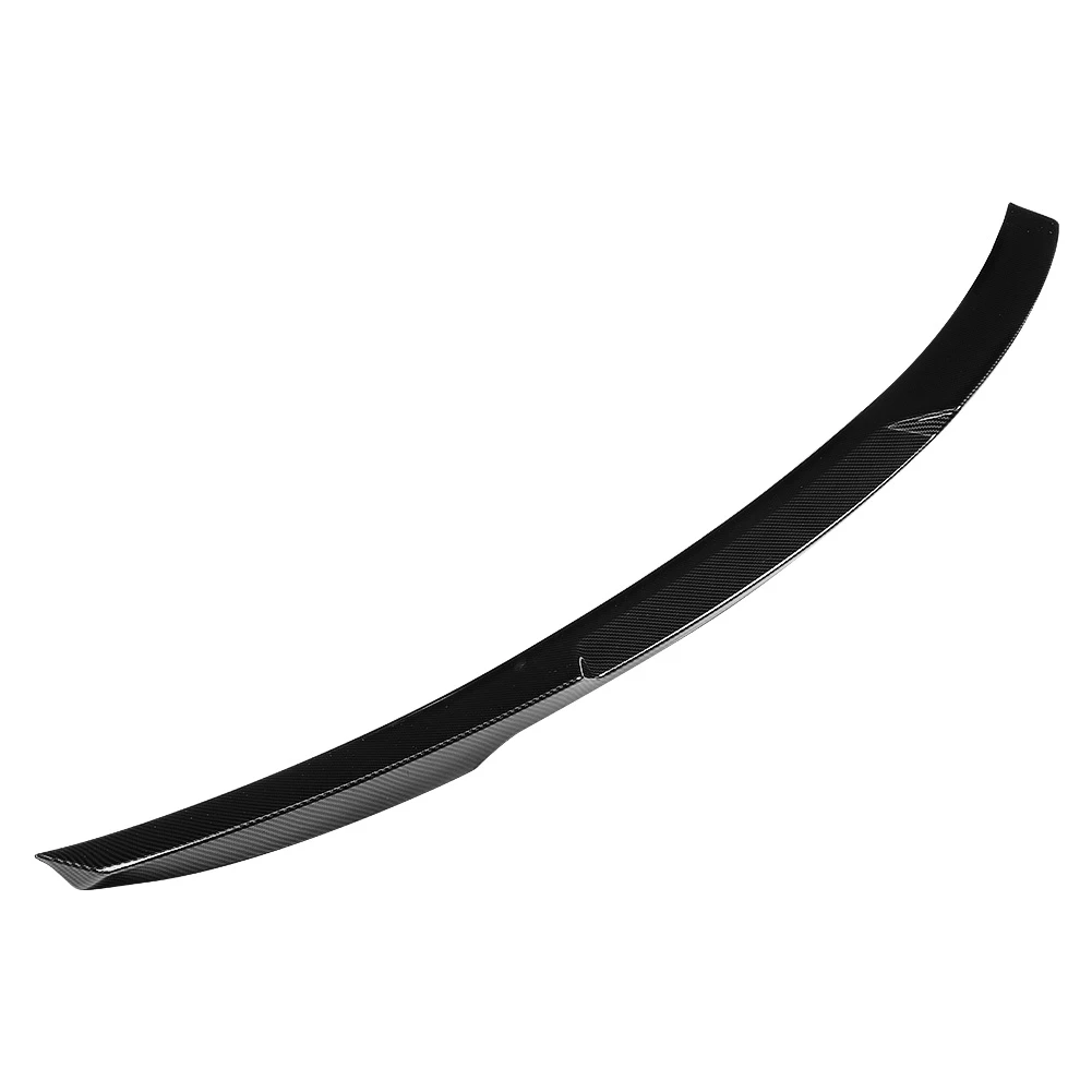 

Carbon Fiber Style High Kick Trunk Lid Spoiler - M4 Style Fits for 3 Series F30 M3 F80 2013-2019, Aerodynamic Auto Exterior