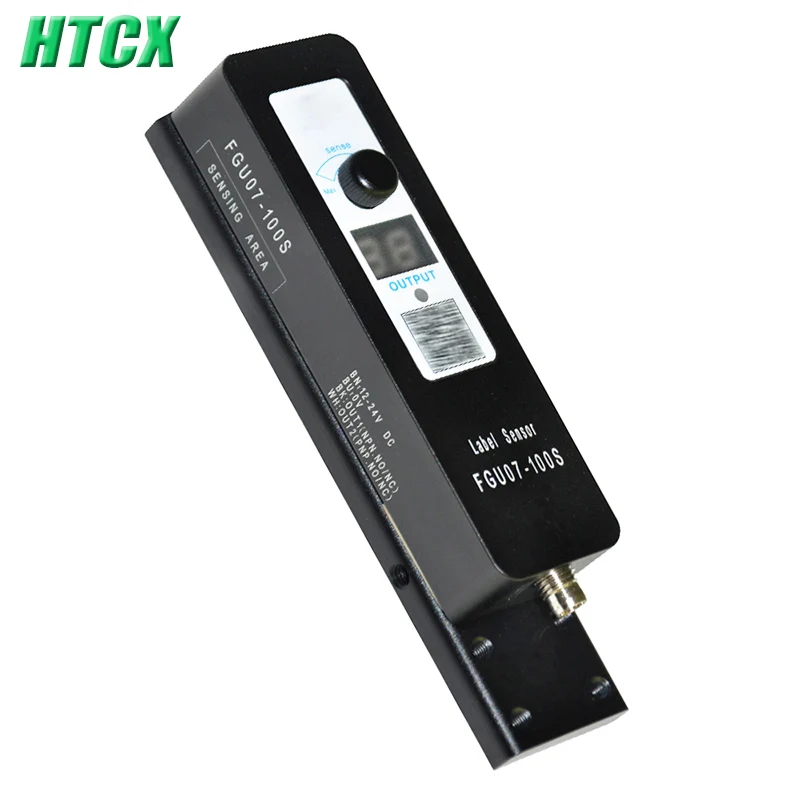 New High speed transparent label sensor FGU07-100S automatic labeling machine digital display electric eye sensing