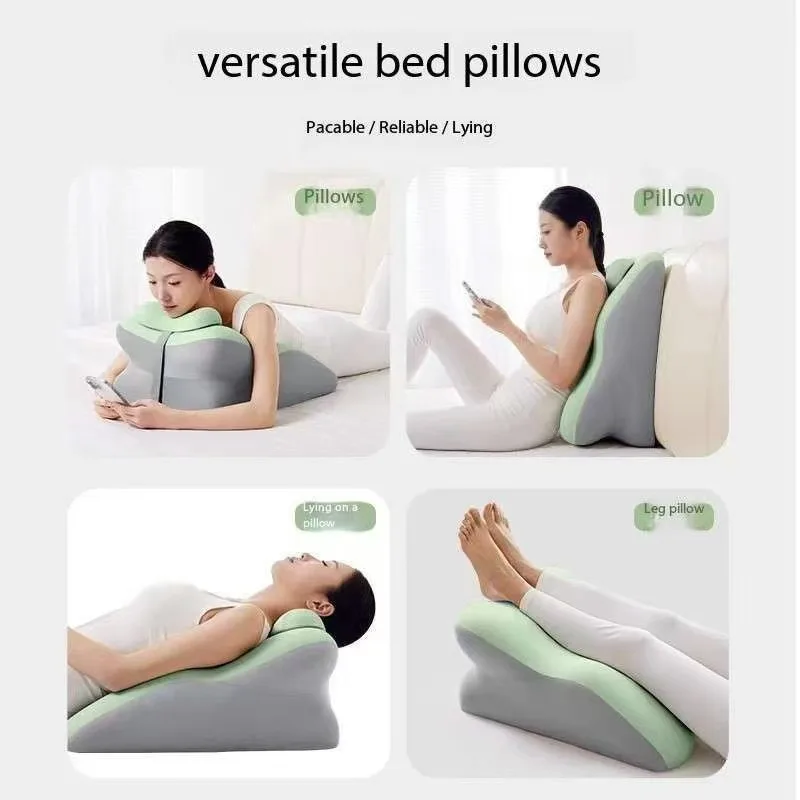 New Prone Position Ergonomic Pillow Cushion Support Memory Foam Pillow Relaxation Detachable Soft Leg Knee Pillow Couple's Lying