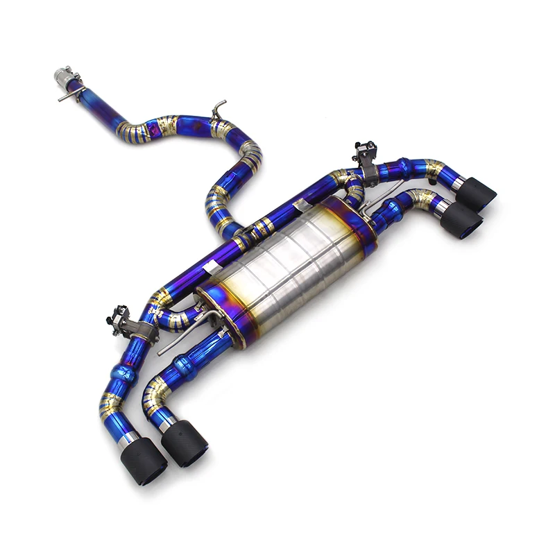 

Exhaust Pipe System For Audi TTS 2.0T 2009-2015 Car Escape Titanium Alloy Catback Exhaust Valve Control Pipes Muffler