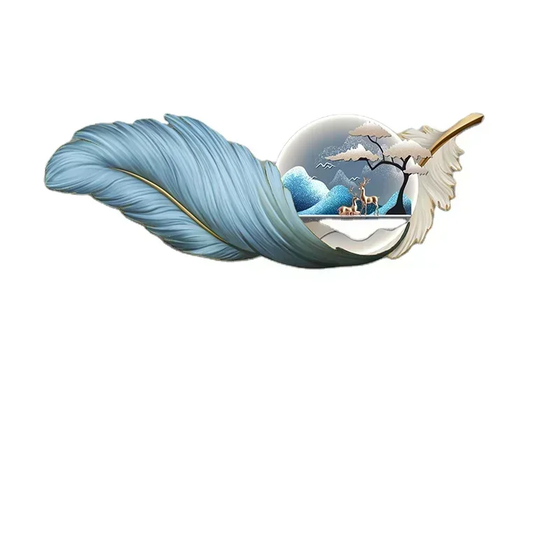 

%a modern painting feather crystal painting led wall art home decor paintings