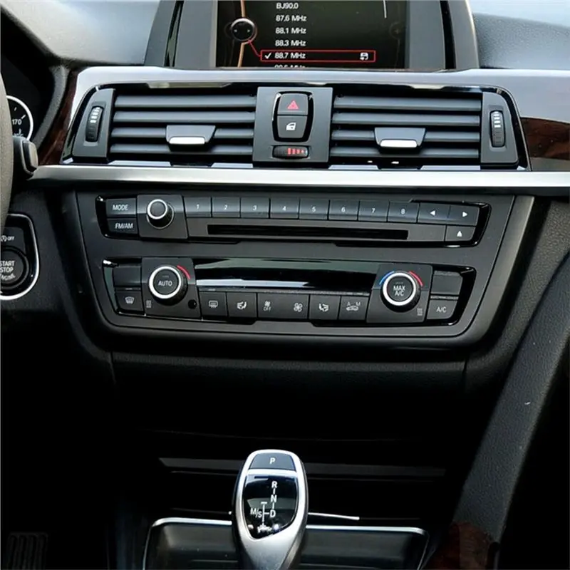ac29-For BMW 3 Series F30 F34 F35 1 2 4 Series F20 F21 F22 F23 F32 F33 F36 Center Console A/C Button Cover 64119287340, 7PCS