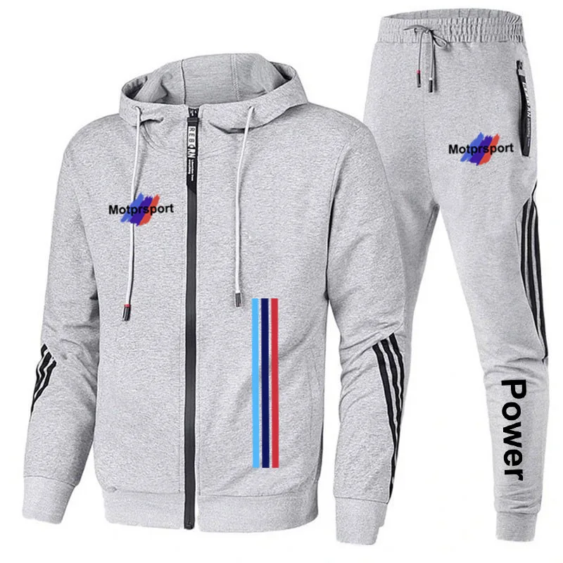 

BMW Neutral Hoodie Set 2-piece 2025 New BMW Printed Jacket Men's Winter Fashion Simple Hoodie Stormtrooper Coat BMW Logo2025