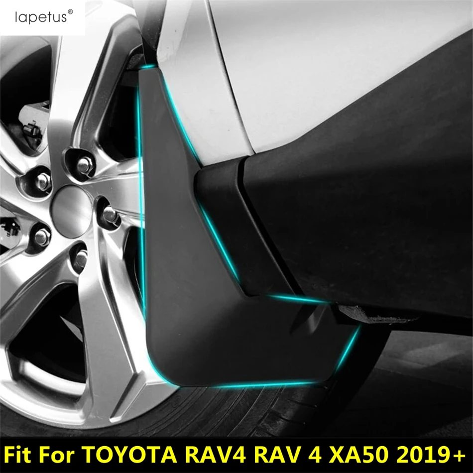 Car Front Rear Wheel Mud Guard Mudguards Splash Flaps Molding Cover Trim Accessories Fit For TOYOTA RAV4 RAV 4 XA50 2019 - 2024