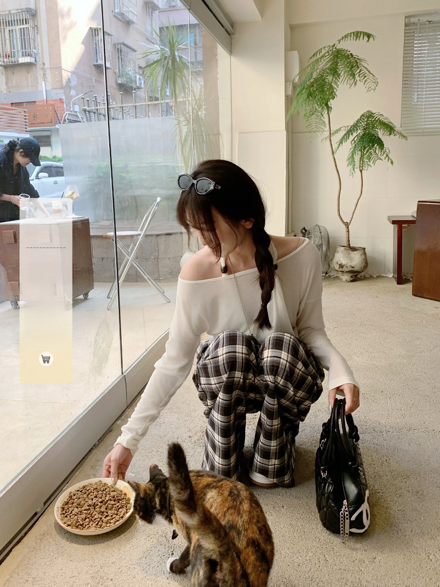 

Asymmetrical Design Silk Knitted Sweater Collar Hanging Two-Way Wear Casual Sle Spring Collection Women's Soft Knitwear