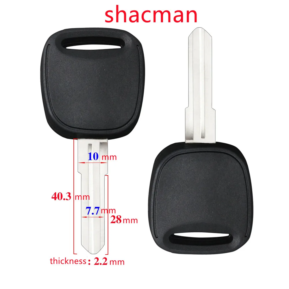 

2pcs/lot Key Blank For SHACMAN Shaanxi Spare Key Mechanical Key Embryo