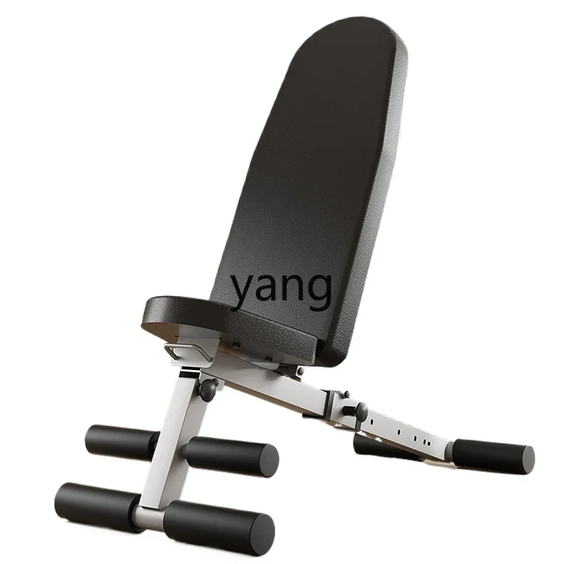 

YJQ supine board dumbbells multi-functional sit-ups fitness equipment household sports chair