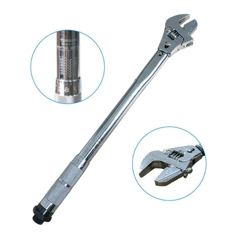 Multifunctional Torque Wrench Adjustable  Ratchet Wrench Electrician Home Machine Repair Carpentry  Movable plumbing tools