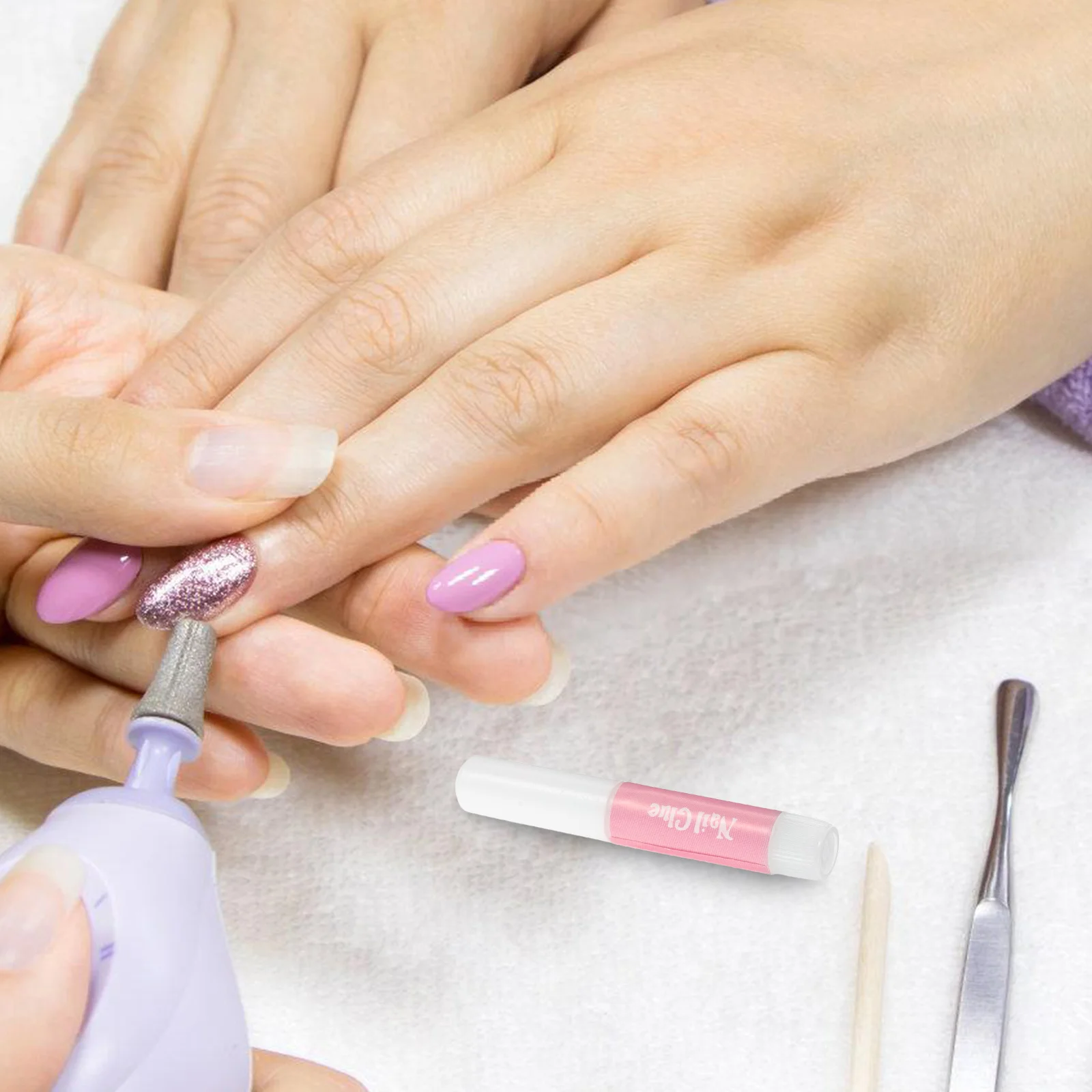 

20 шт. клей для ногтей со стразами DIY пресс для сильного склеивания прозрачная формула профессиональный маникюрный инструмент упаковка клея для ногтей