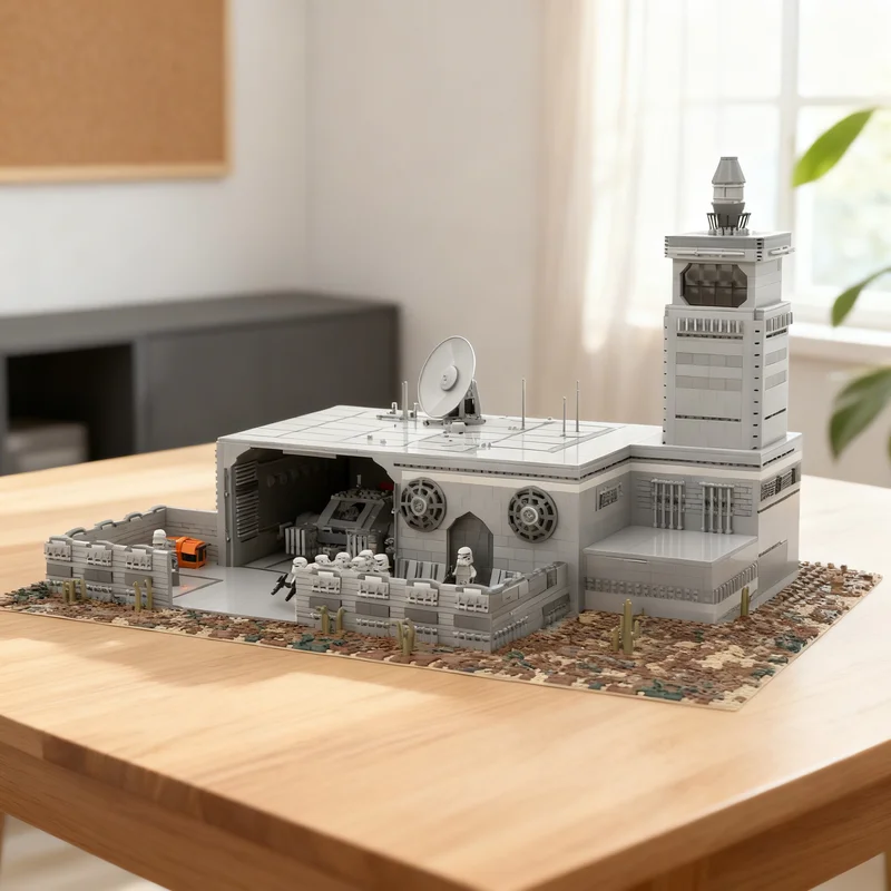 5494pcs MOC SW - Imperial Base Bunker Star Battle Model Building Blocks Construction Christmas Gift Toy DIY Education Display