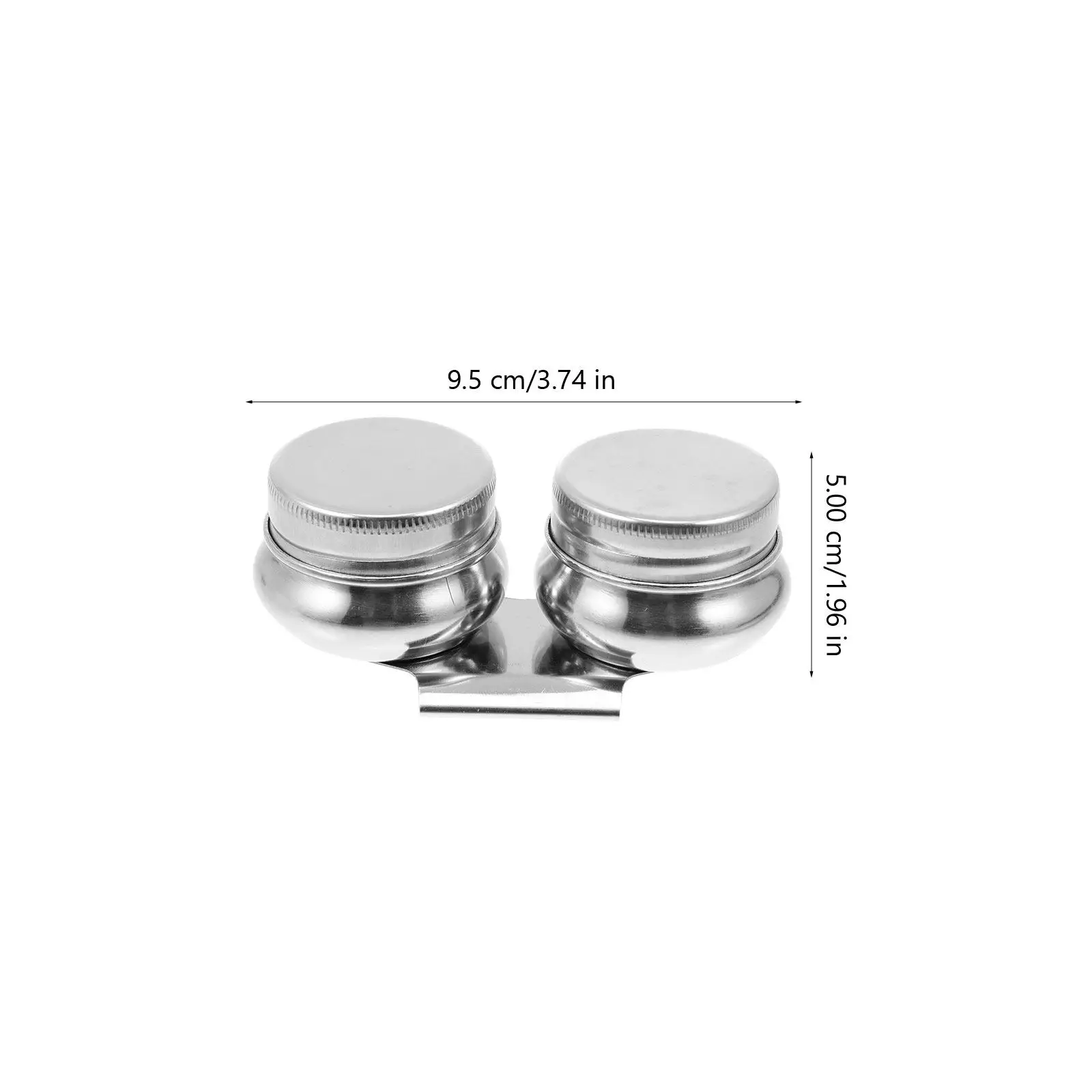 Premium Stainless Steel Brush Washing Pot Paint Mixing Container for Artists Calligraphy Painting Supplies Brush Cleaner Studio