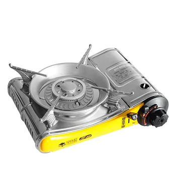 야외 방풍 카드 스토브, 스테인레스 스틸, 고출력, 격렬한 스토브, 에너지 집중, 휴대용 스토브, 캠핑 용품, 2900W