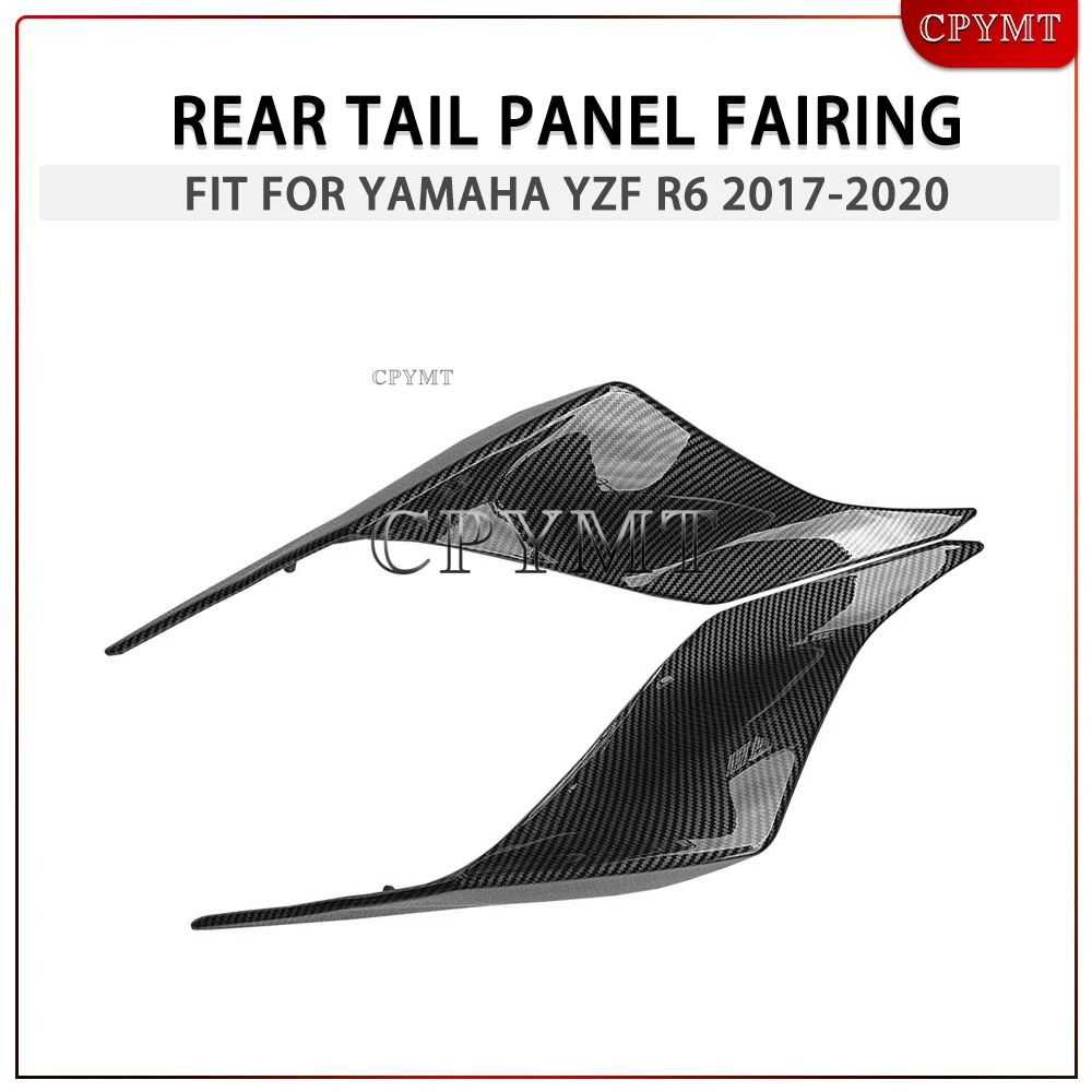 

New YZF-R6 Motorcycle Rear Tail Passenger Seat Shell Side Panel Fairing Fit For Yamaha YZF R6 2017-2019 2020