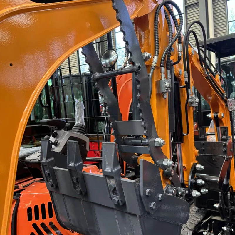 High Quality Small Excavator Hydraulic Thumb Clamp For 1ton Mini Digger