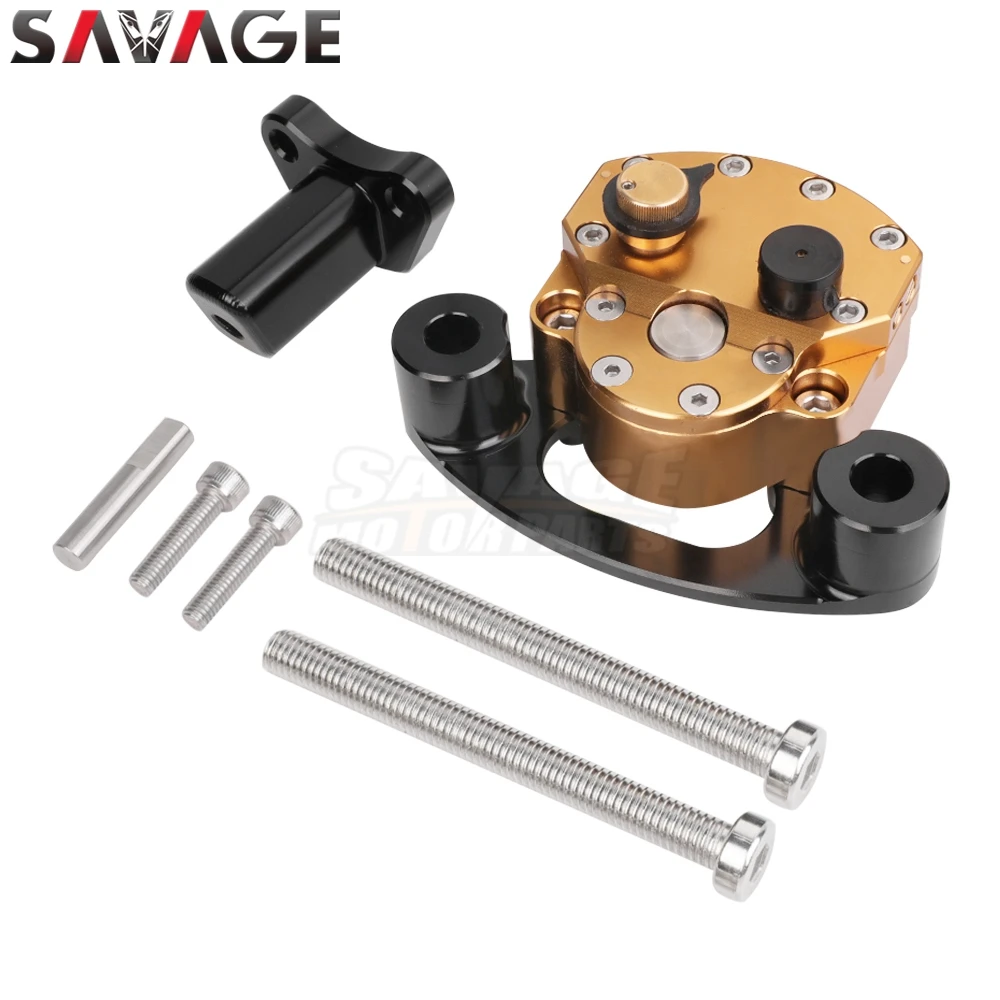 990 ADV التوجيه المثبط استقرار قوس عدة ل 990 مغامرة S دراجة نارية الملحقات الخطي عكس السلامة امتصاص عدة #6