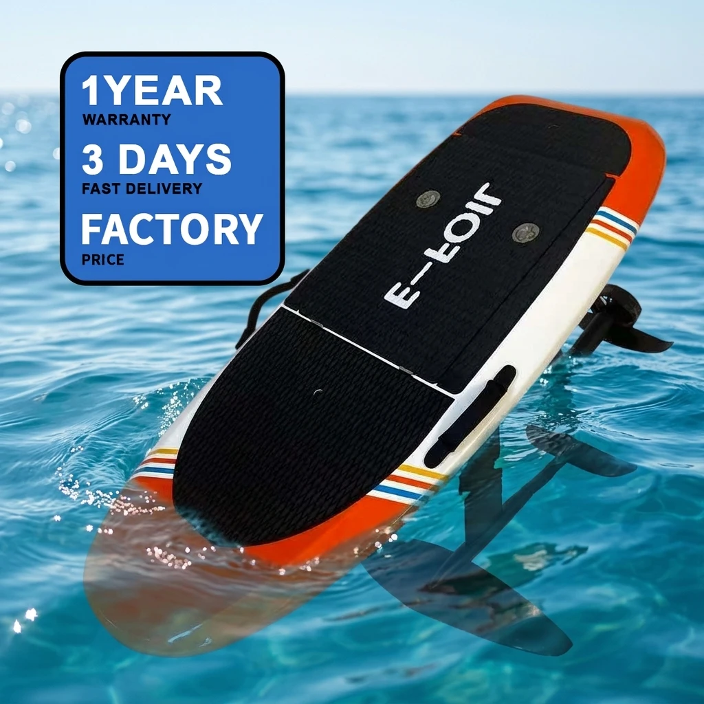 New Designed OEM ODM 8000w Power E-foil Hydrofoil 52V Battery Surfboard Cheap Electric Water Surf Board