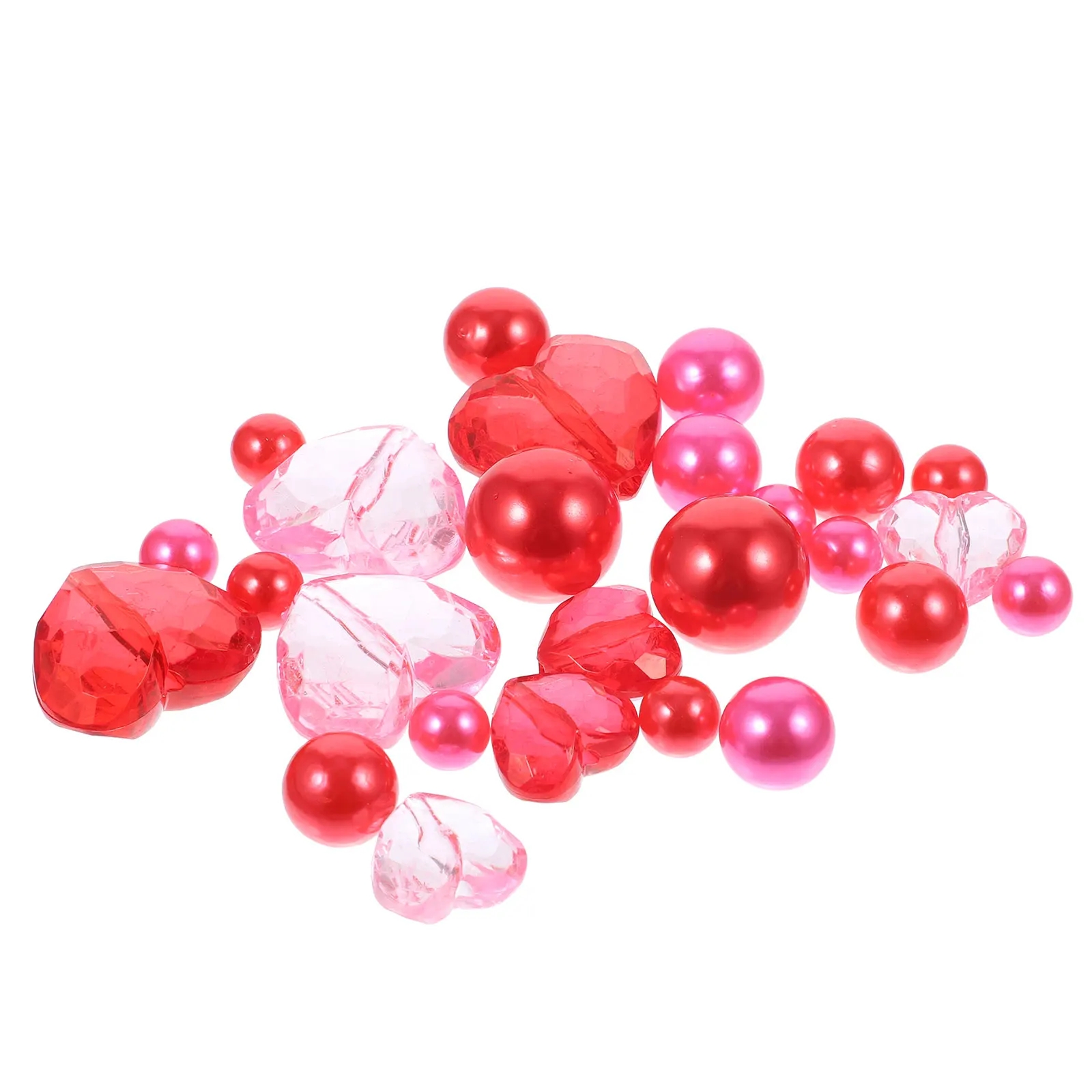 

Acrylic Romantic Decor Home Office Glass Decor Beads Beads Fillers For Centerpieces Glass Vase Filler Vase Filler nament