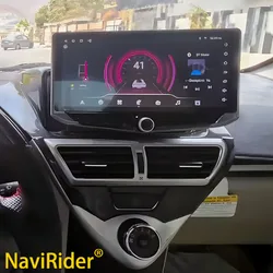 Android 14 Screen For Toyota Scion IQ 2008-2016 Stereo Carplay Car Radio Multimedia Player GPS Autoradio Phone Holder Navigation