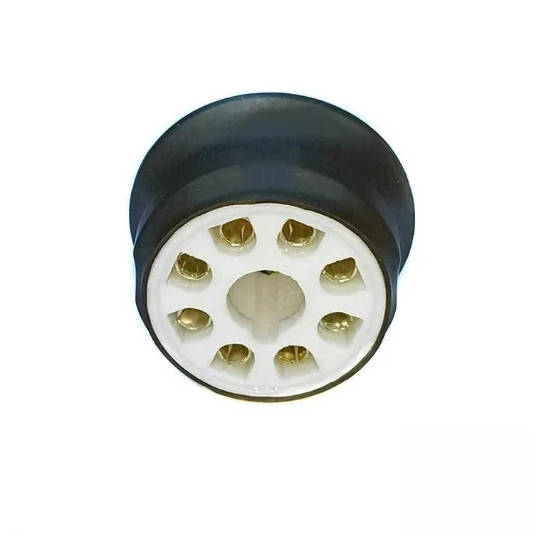Tube Hub Converter 8 Screw 9 Pin, Tube Adapter 6SN7 6SL7 6N8P 6N9P Replacement 12AX7 12AU7 12AT7