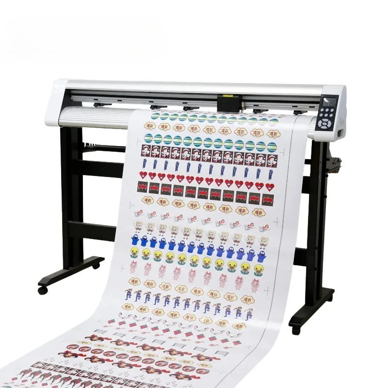 Industrial Grade  Automatic Contour Cutting Machine Cutter Plotter Sticker Cutting Machine Vinyl Cutter