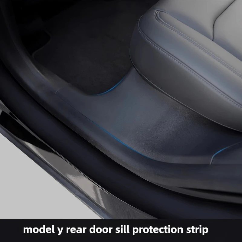 TPARTS is suitable for Tesla ModelY interior protection kit threshold protection corner central control side kick-proof modifica