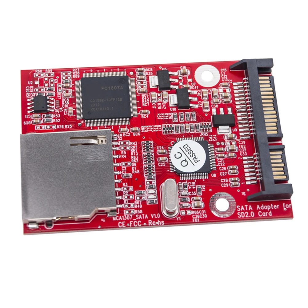 

Riser Board SATA 2.5 Inch Digital Conversion Adapter 15PIN+7PIN SD To Serial Adapter Card Support 128GB for Laptop Tablet