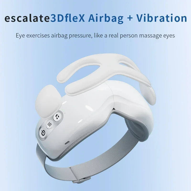 Electric Eye Massager With Heat Vibration Bluetooth Music Massage Relax Glasses Airbag eye moistening device Eye massager