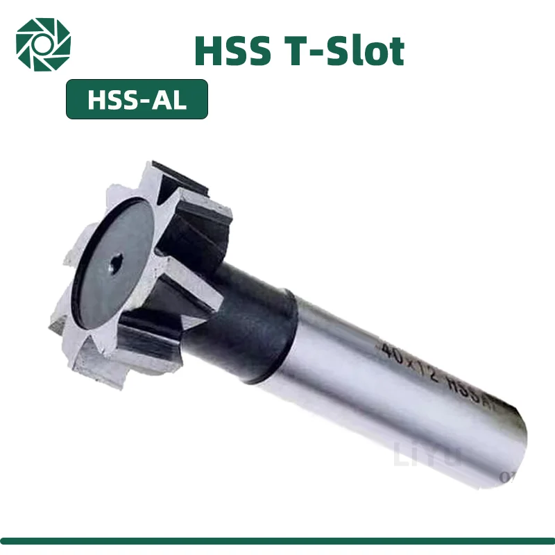 T Slot Milling Cutter for Metal HSS Woodruff Key Seat Router Bit Thickness 1-12mm Diameter 8-50mm