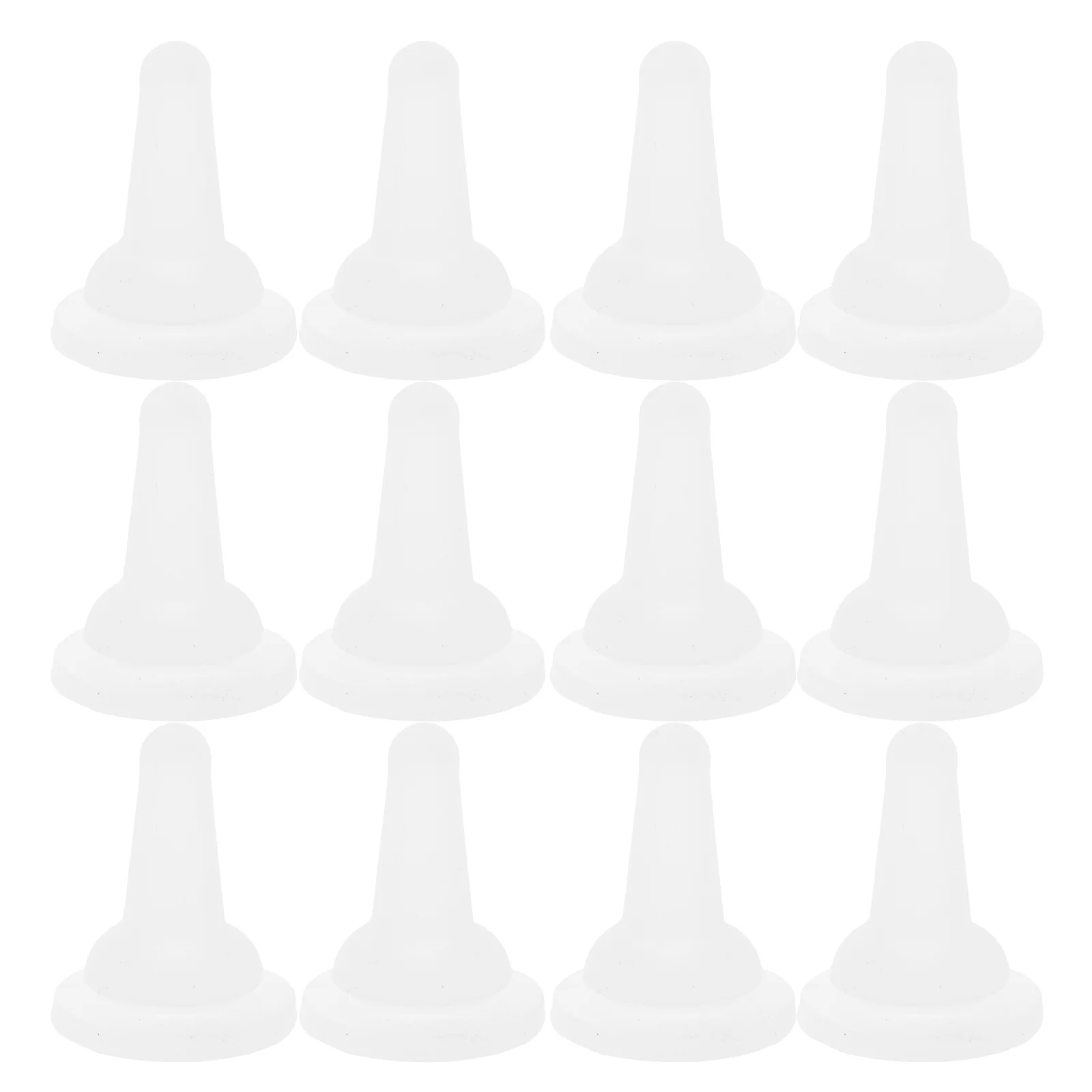 

50Pcs Pet Nursing Nipples Silicone Soft Transparent Small Size for Kitten Puppy Feeding Milk Bottle Pacifiers Pet Feeding Nipple