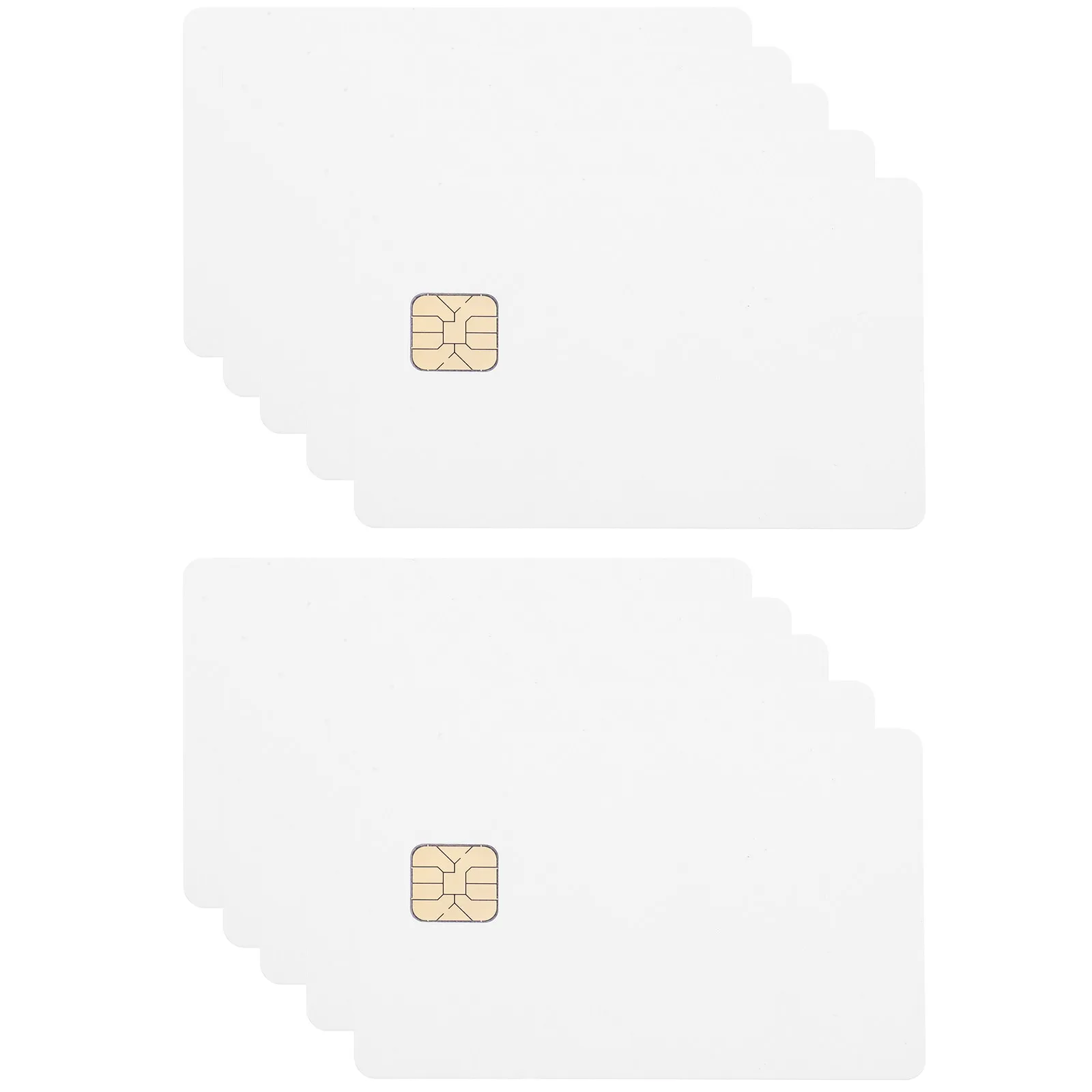 12 pcs Blank PVC Ic Access Control Card Id Identification Halloween Christmas New Year Smart Ic Card Blank Ic Card White