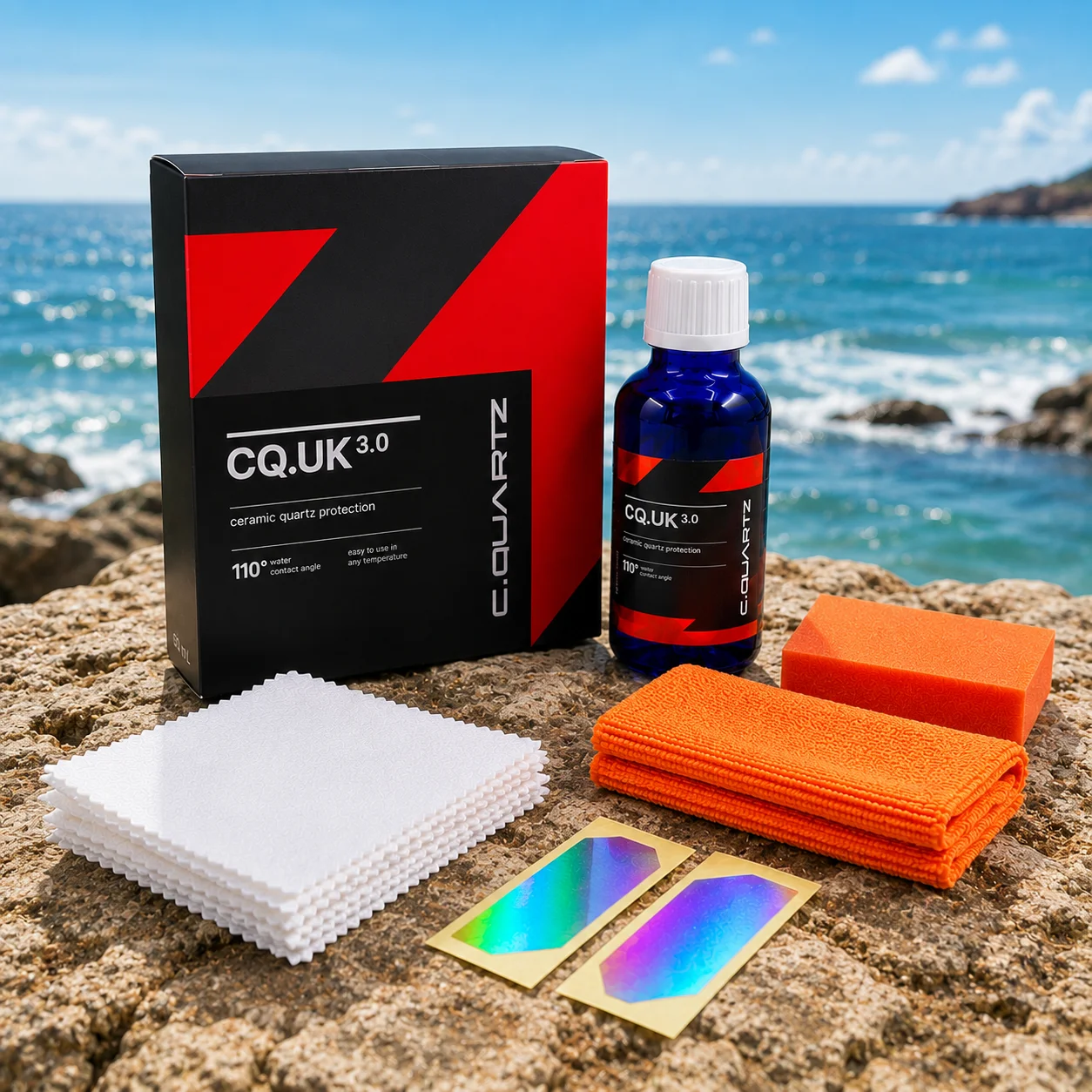 2026 CQUARTZ UK 3.0-Ceramic Coating for Cars Quartz Based Nanotechnology Bonds To Paint Glass Metal and Plastic