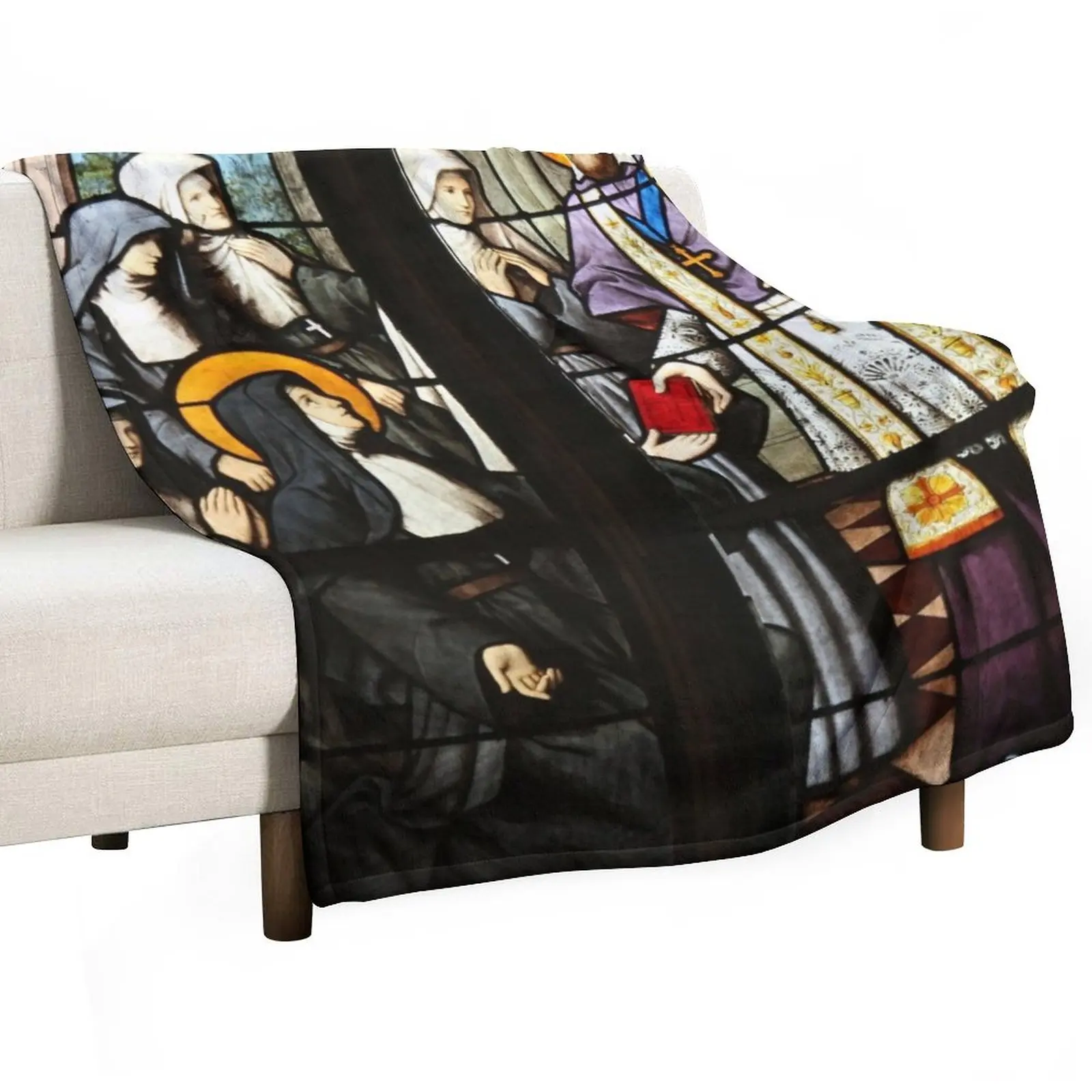 

Saint Francis de Sales Throw Blanket Blankets For Sofas Moving Blankets