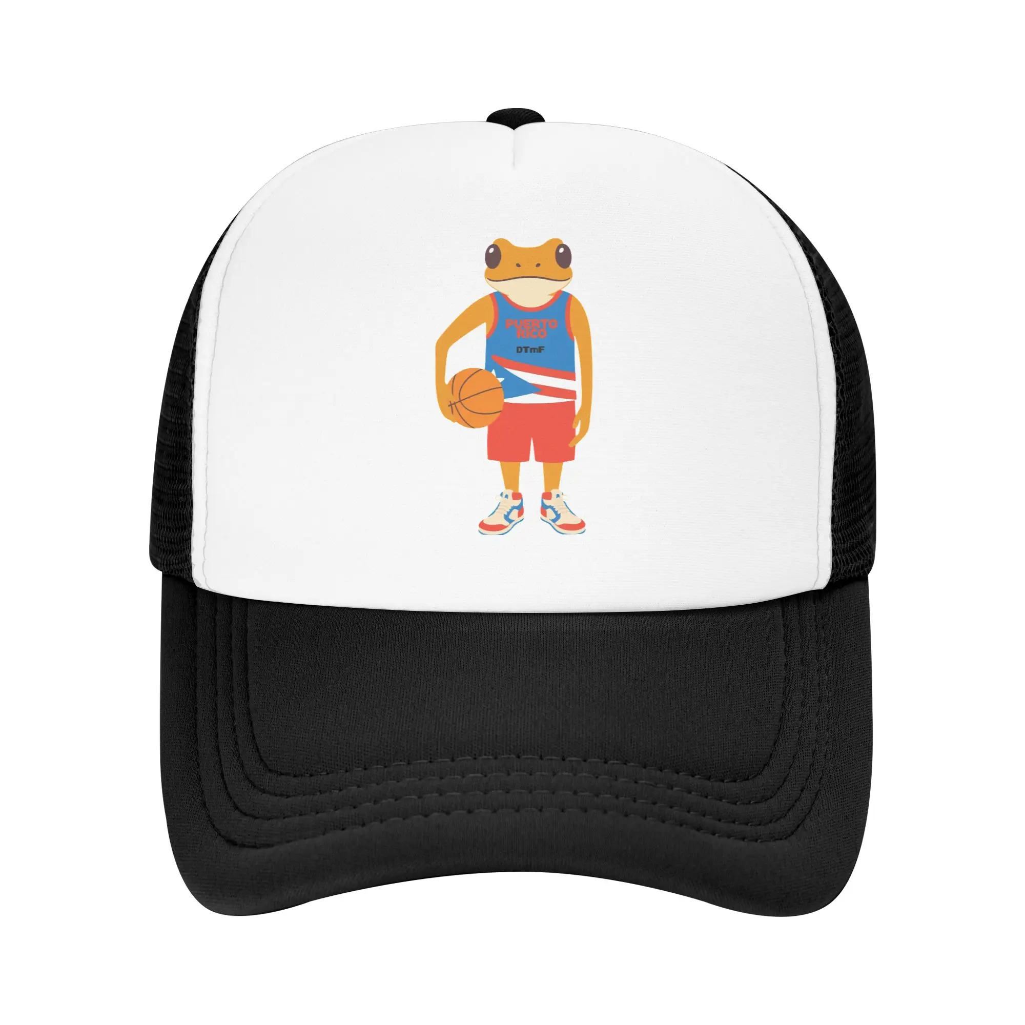 Unisex DTMF Bad Bunny Puerto Rico Trucker Caps Fashion Mesh Baseball Cap Hat Trucker Worker Cap Adjustable Sun Hats Summer