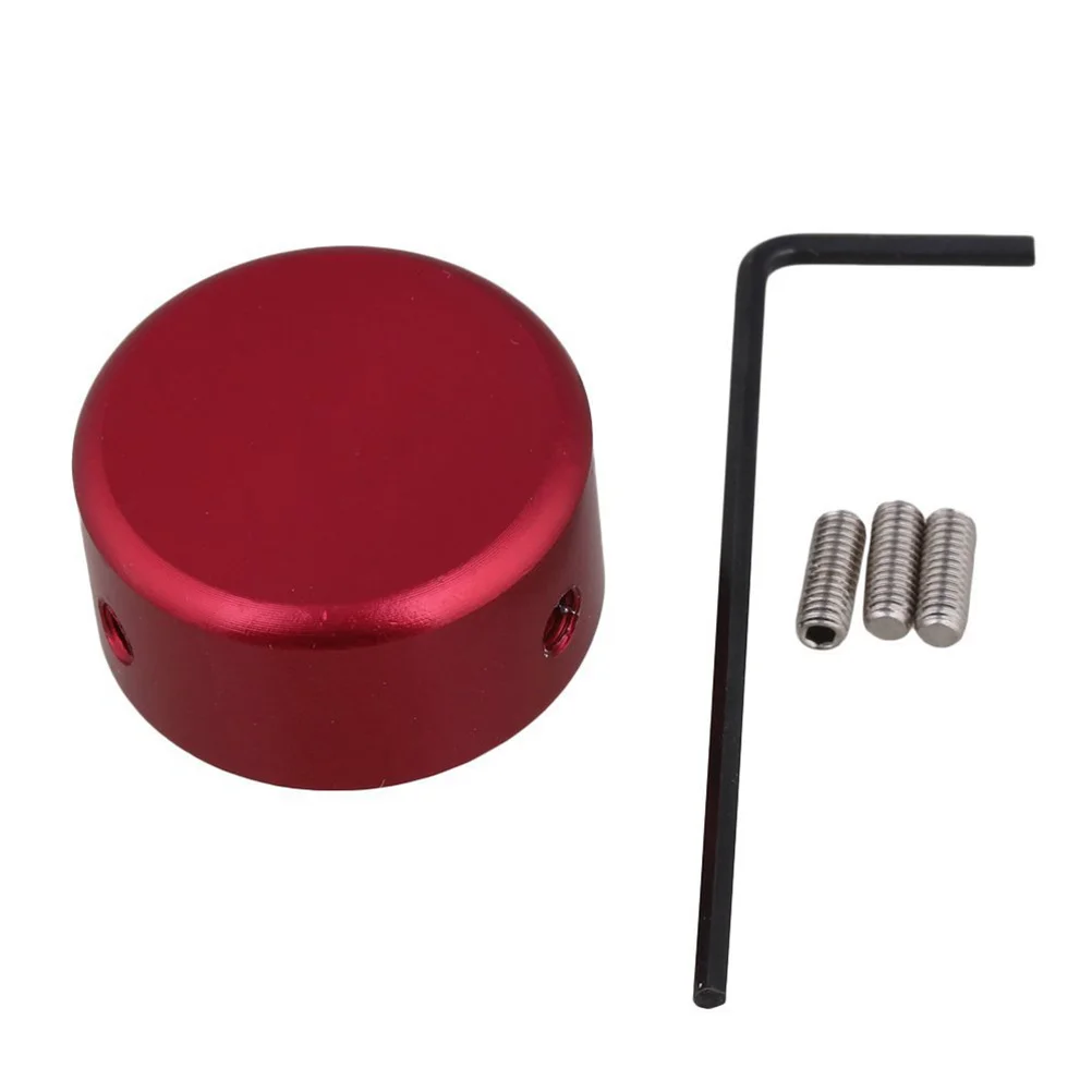 3 шт., колпачки для педалей эффектов, защита ножного переключателя из алюминиевого сплава, резиновый коврик, винно-красные топперы для педалей для электрогитары